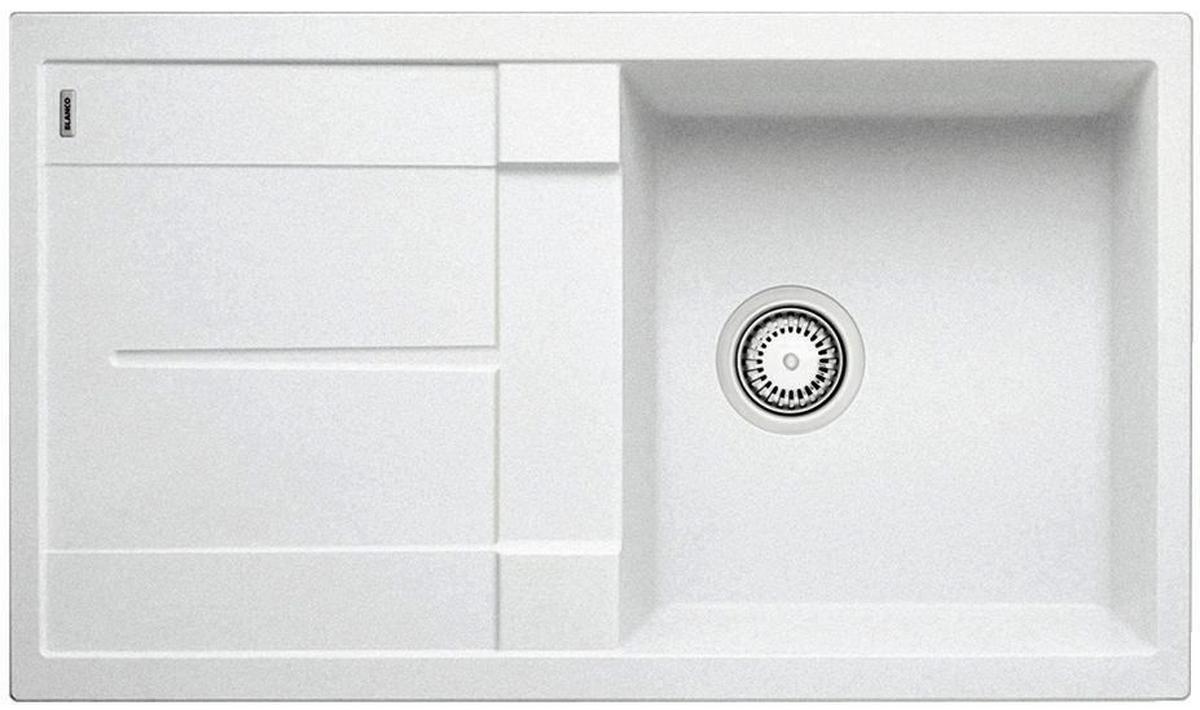 Spüle Blanco Metra 5 S Silgranit Bxt: 86x50 Cm - Weiß, MODERN, Stein (86/50/19cm)