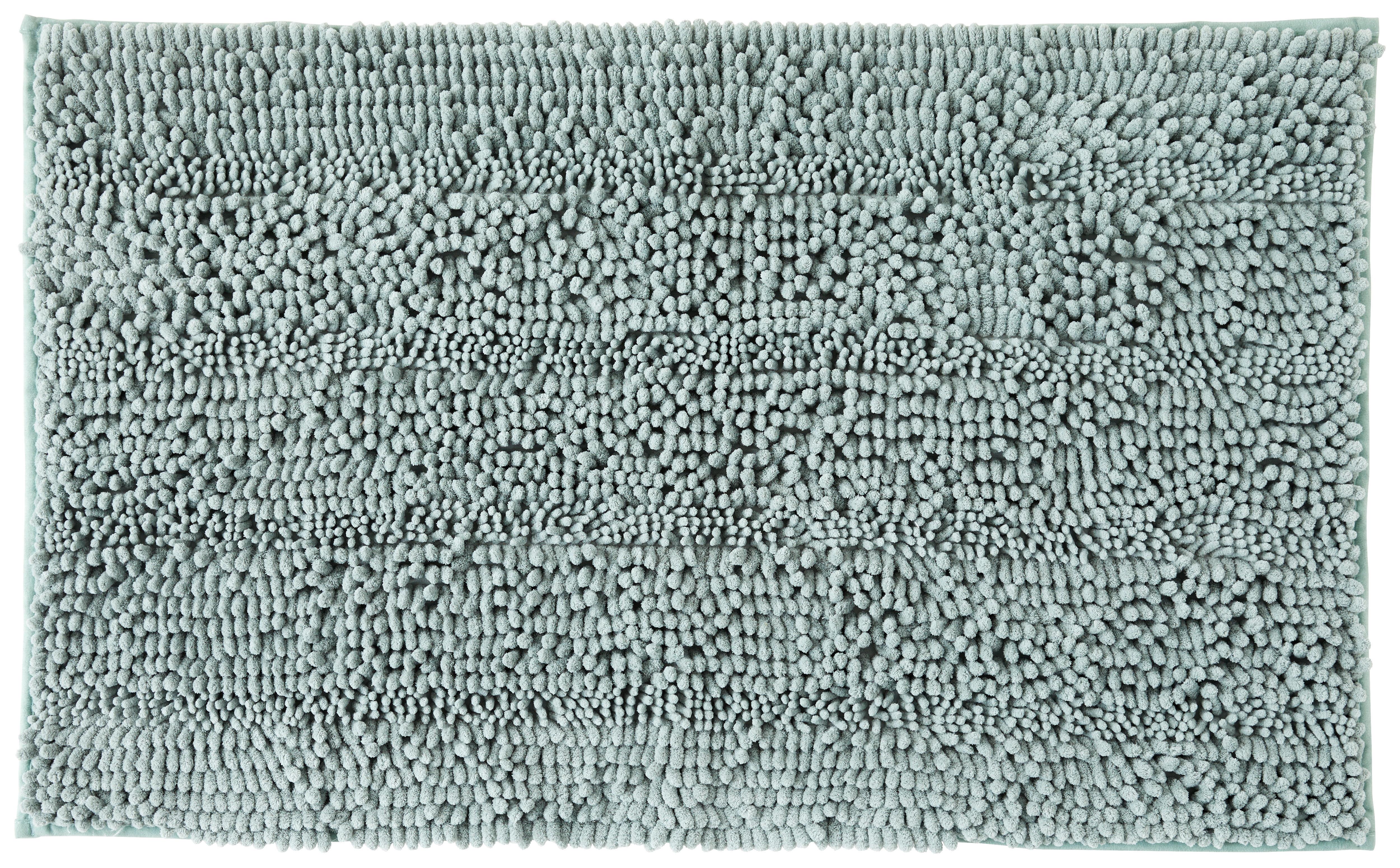 KOUPELNOVÁ PŘEDLOŽKA Uwe, 60/100cm, zelená - zelená, Basics, textil (60/100cm) - Modern Living