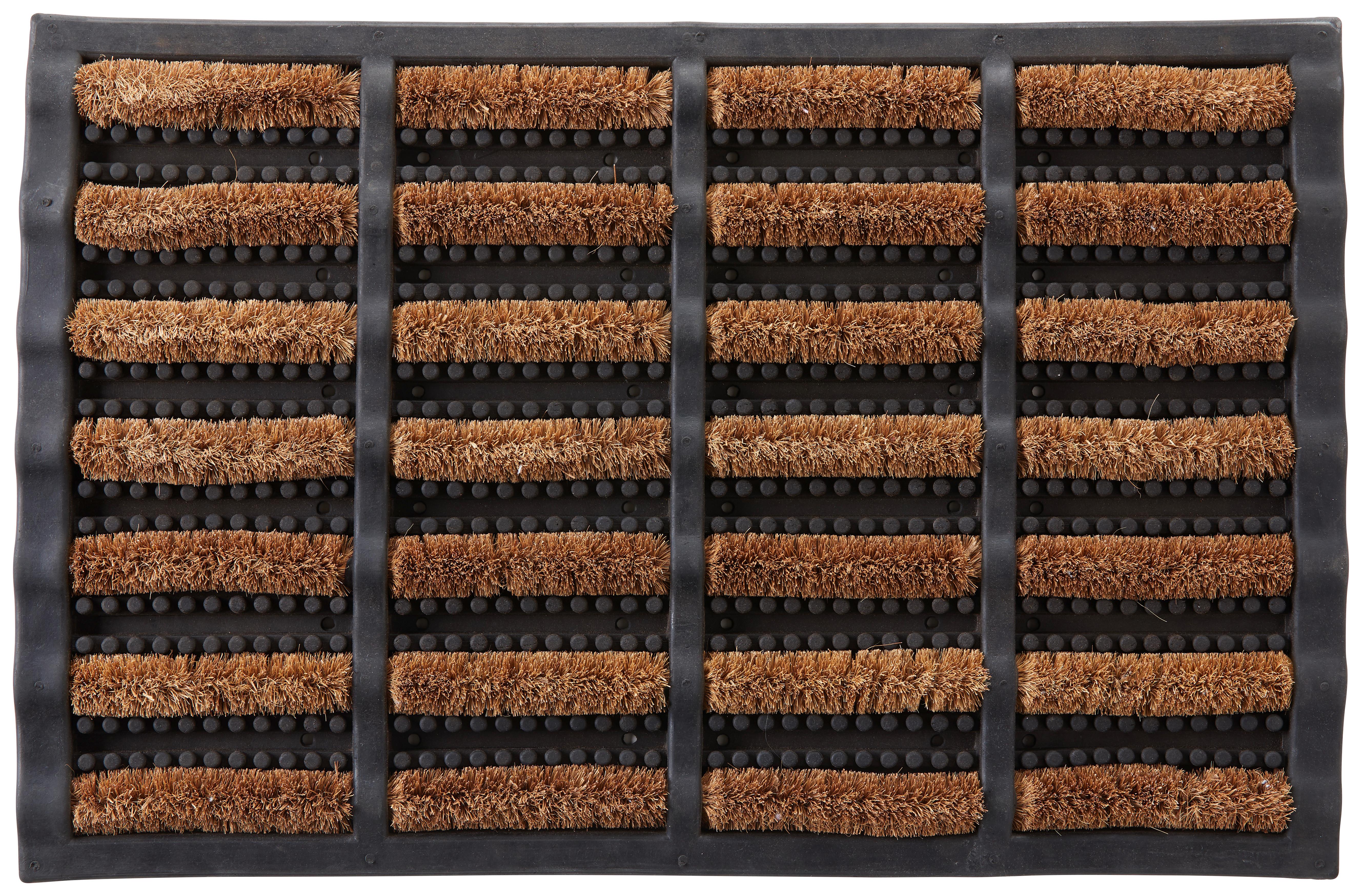 Dveřní Rohožka Vermont, 40/60cm - béžová, Basics, textil/plast (40/60cm) - Modern Living