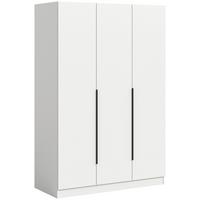 Drehtürenschrank Kopenhagen, Weiß B: 120 Cm - Weiß, MODERN, Holzwerkstoff (120/181/52cm) - MID.YOU