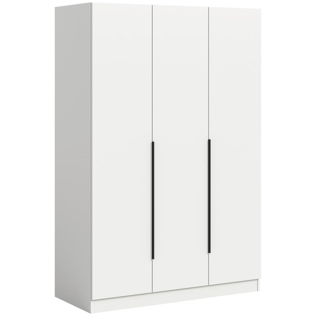 Drehtürenschrank Kopenhagen, Weiß B: 120 Cm