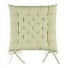 Sitzkissen Lianna - Hellgrün, MODERN, Textil (40/40/4cm) - Luca Bessoni