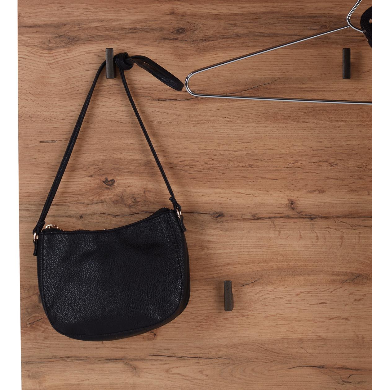 Előszobapanel Venedig - tölgyfa színű, Modern, faalapú anyag (90/84/28cm)