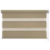 Doppelrollo Just Braun B: 80 cm - Braun, Design, Textil (80/210cm) - Homeware