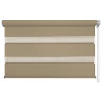 Doppelrollo Just Braun B: 80 cm - Braun, Design, Textil (80/210cm) - Homeware