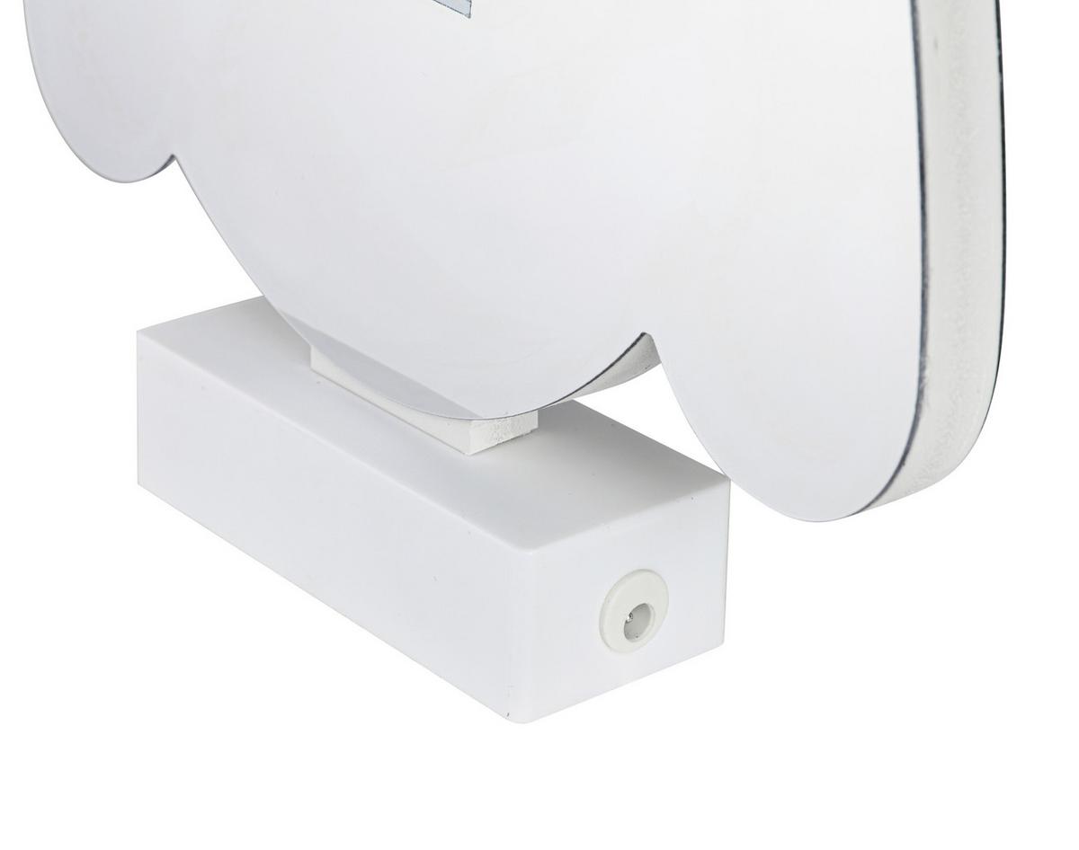 LED-DEKOLEUCHTE CRUZ - Chromfarben/Weiß, Basics, Kunststoff (22,8/4,5/25,41cm) - Luca Bessoni