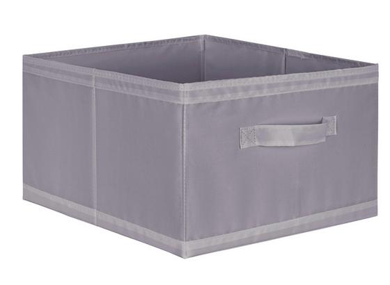 Uskladňovací Box Kläck -sb- - sivá, textil (31/20/33,5cm) - Mömax modern living Uskladňovací Box Kläck -sb- - sivá, textil (31/20/33,5cm) - Mömax modern living