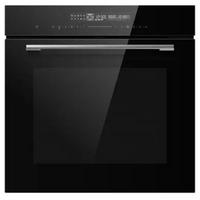 Backofen 7np30t0bl - Schwarz, Basics, Glas/Metall (59.6/59.5/56.6cm) - Midea