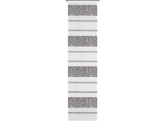 Posuvný Záves Anita - sivá, Konvenčný, textil (60/245cm) - Modern Living Posuvný Záves Anita - sivá, Konvenčný, textil (60/245cm) - Modern Living