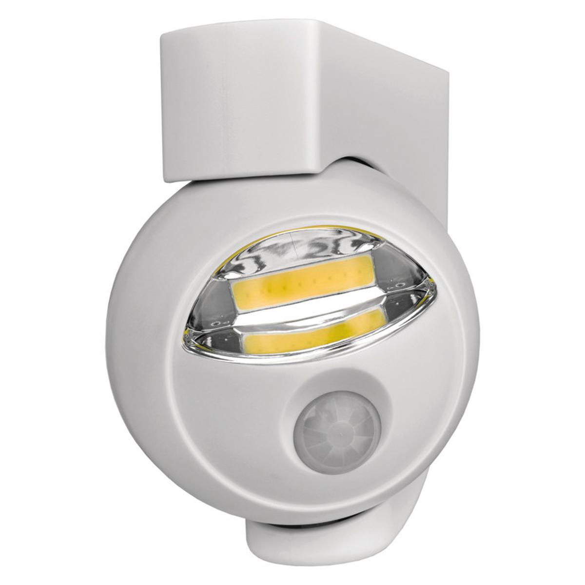 Éjjeli Lámpa Led-Es - fehér, Basics, műanyag (8.5/12/9.5cm)