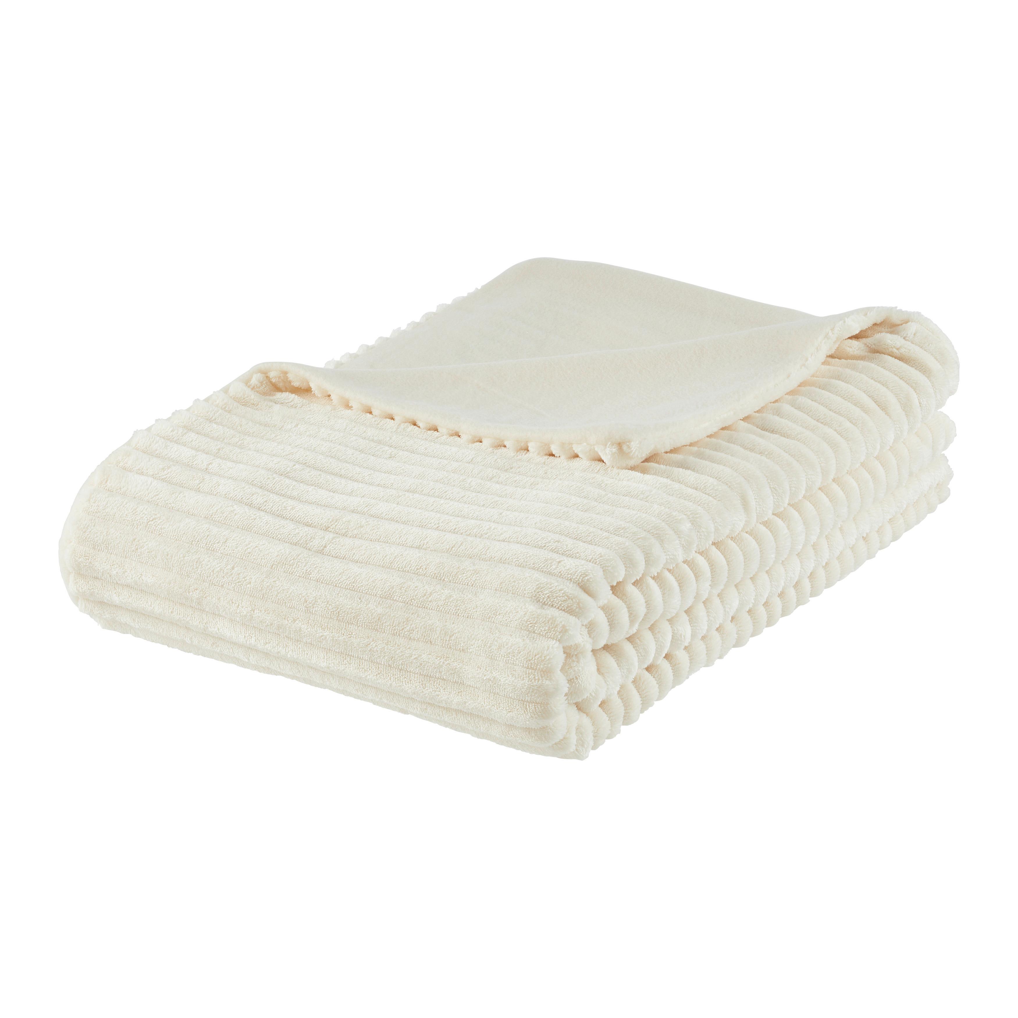 MĚKKÁ DEKA CONNI - přírodní barvy, Moderní, textil (140/200cm) - Modern Living