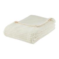 MÄKKÁ DEKA CONNI - prírodná farba, Modern, textil (140/200cm) - Modern Living