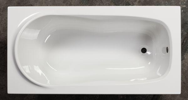 Vaňa Alba 140 cm - biela, Konventionell, plast (140/70/44cm)