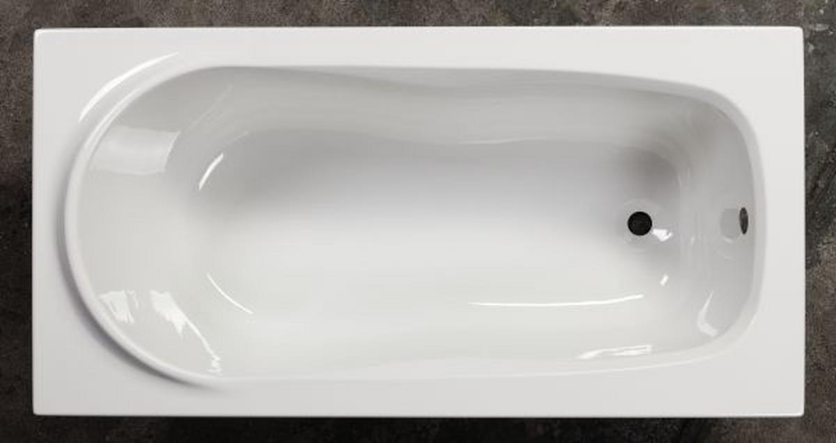 Badewanne Alba 140x70x44 cm Kunststoff - Weiß, KONVENTIONELL, Kunststoff (140/70/44cm)