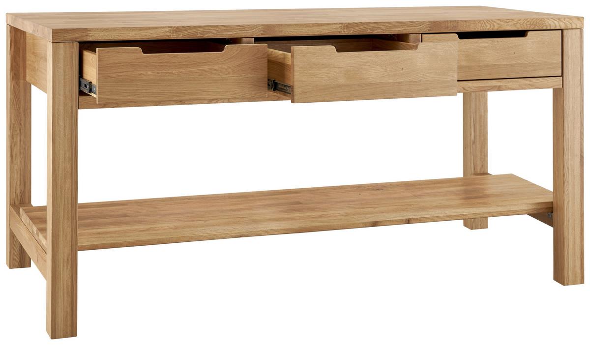 Kücheninsel Ponza Eichefarben B: 180 cm - Eichefarben, Basics, Holz (180/91/90cm) - MID.YOU