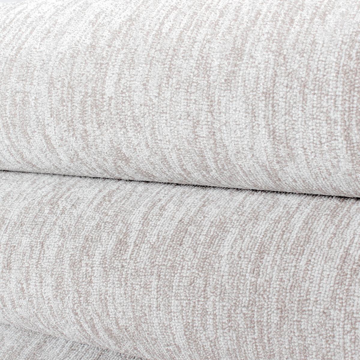 Flachwebteppich Nizza - Creme, Design, Textil (120/120cm) - Novel