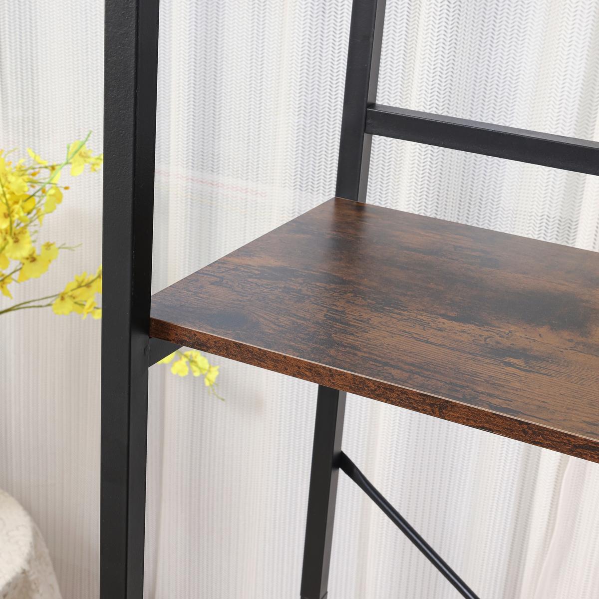 Waschmaschinenregal Respekta - Schwarz/Braun, Trend, Holzwerkstoff/Metall (168/70/35cm) - Homezone