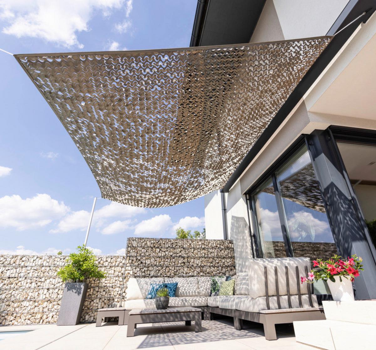 Sonnensegelzubehör Beschattungsnetz Cote D´azur - Taupe/Beige, Basics (300/400cm) - Windhager