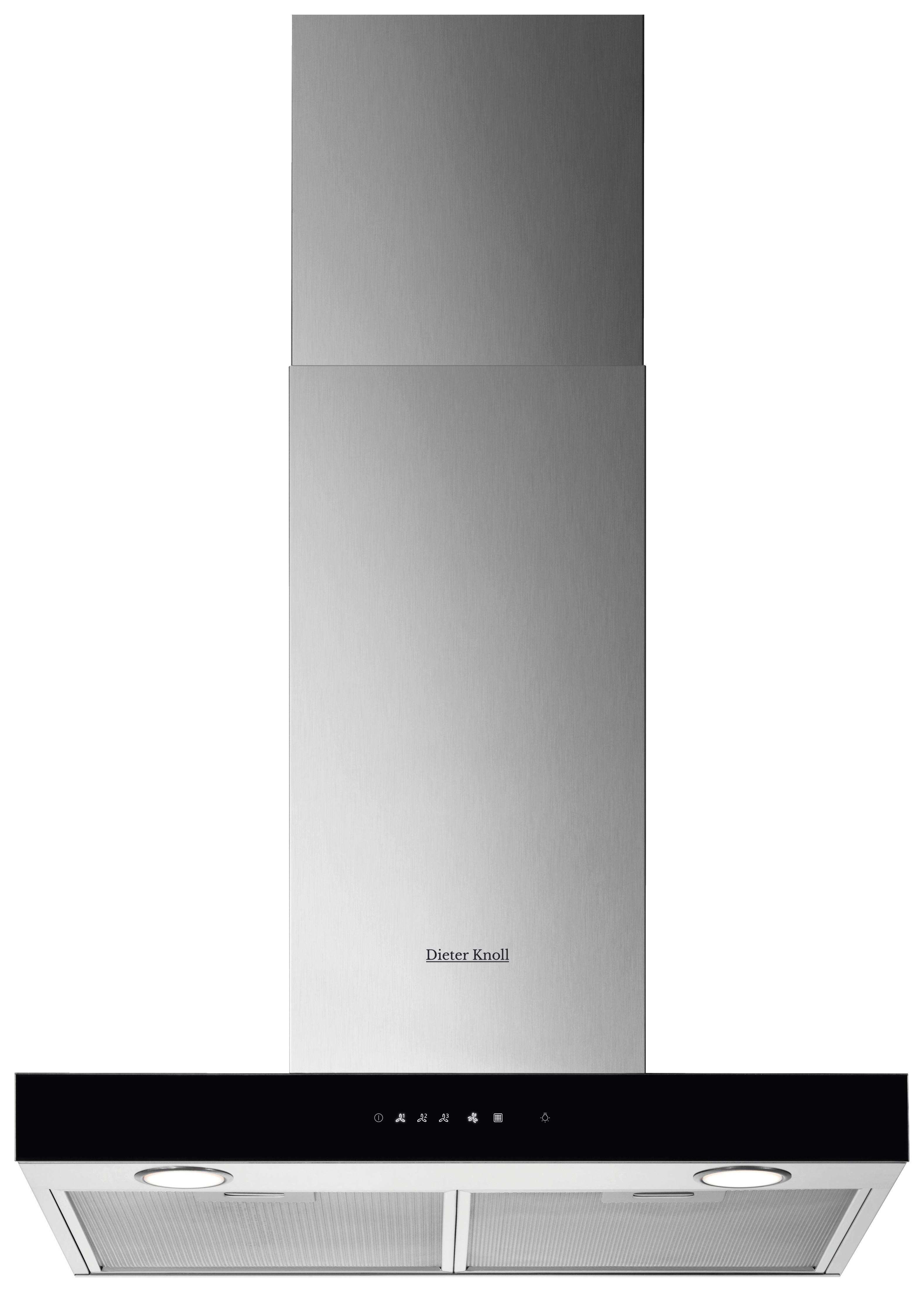 Digestor DK6HB470Y - čierna/farba ušľachtilej ocele, Basics, kov/sklo (59,8/67,8-118/45,4cm) - Dieter Knoll