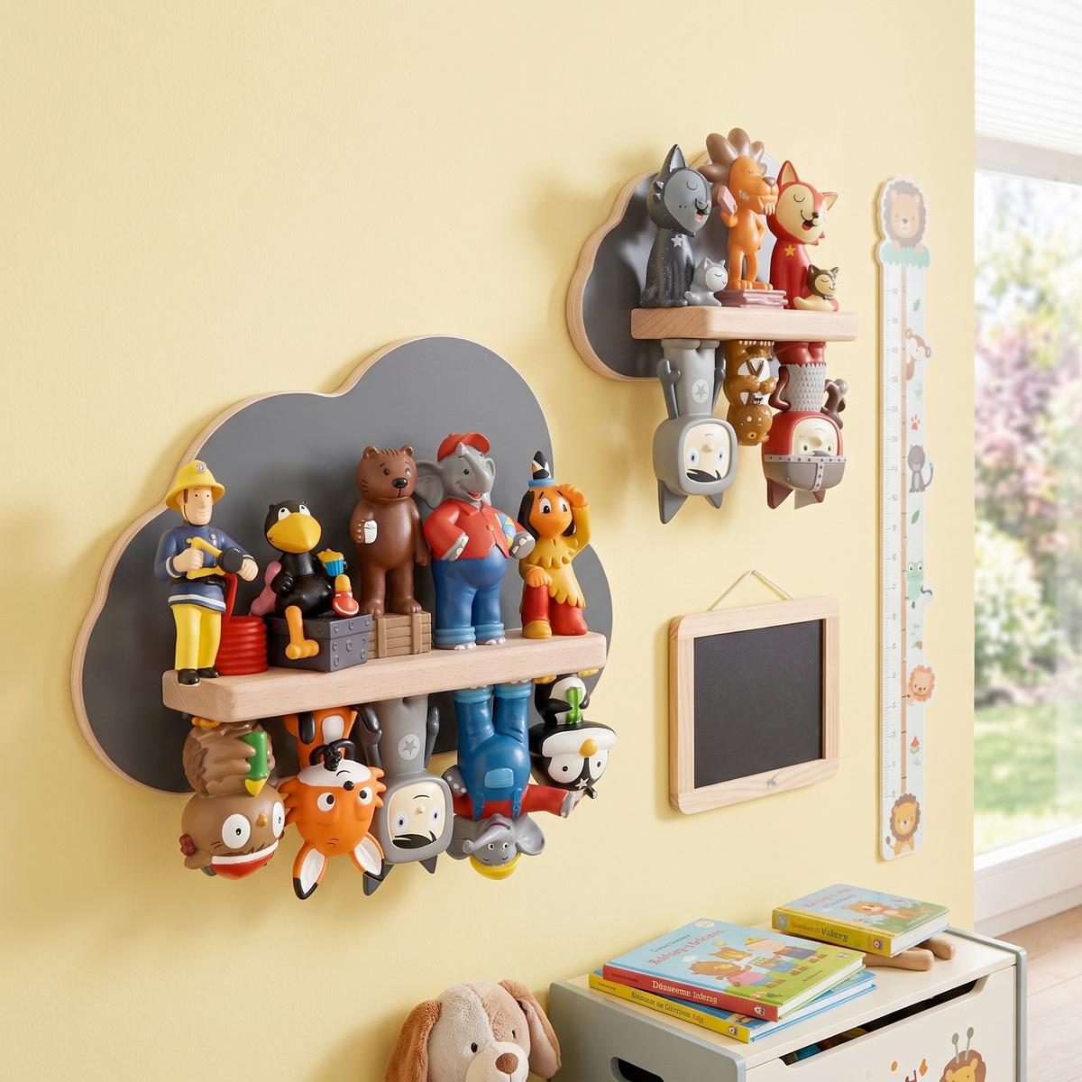 Kinderregal Boarti Grau B: 22 cm - Grau, MODERN, Holzwerkstoff (22/16/5cm) - Livetastic