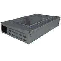 Mausefalle Mehrfach Maus-Lebendfalle - Anthrazit, Basics, Metall - Windhager