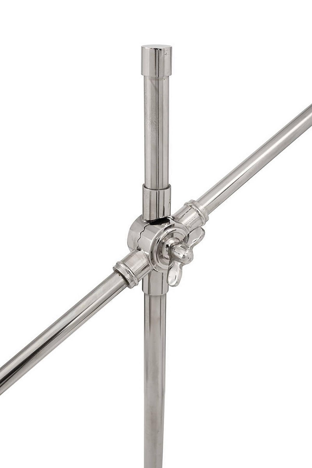 Tischlampe Celeste Silberfarben - Trend (68/18/74cm) - Kayoom
