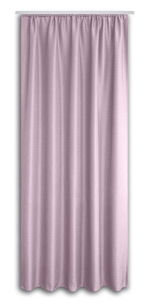 Vorhang mit Band Ben II 135x245 cm Rosa - Rosa, KONVENTIONELL, Textil (135/245cm) - Ondega