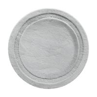 Fellteppich Oliver - Silberfarben/Hellgrau, MODERN, Textil (80cm) - Luca Bessoni