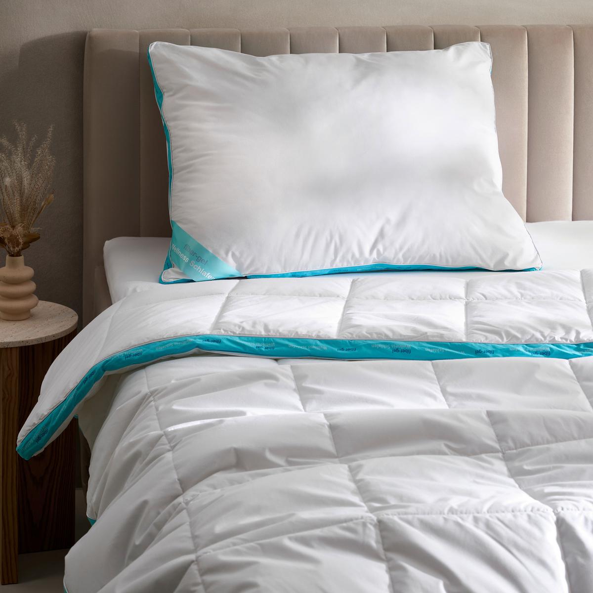 3-KOMOROVÝ VANKÚŠ Wellness, 70/90 cm - biela, textil (70/90cm) - Nadana