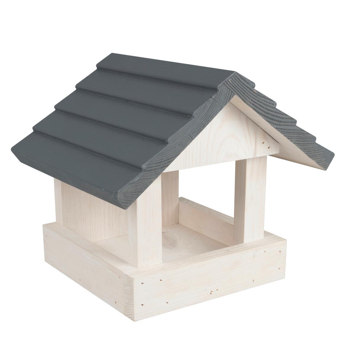 Vogelfutterhaus Feldberg Kiefer - Weiß, Basics, Holz (23,5/20,5/21cm) - Windhager