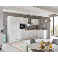 Eckküche Turin Weiß/Eiche Dekor 360x165 cm - Weiß/Eiche Artisan, Basics, Holzwerkstoff (360/165cm) - MID.YOU