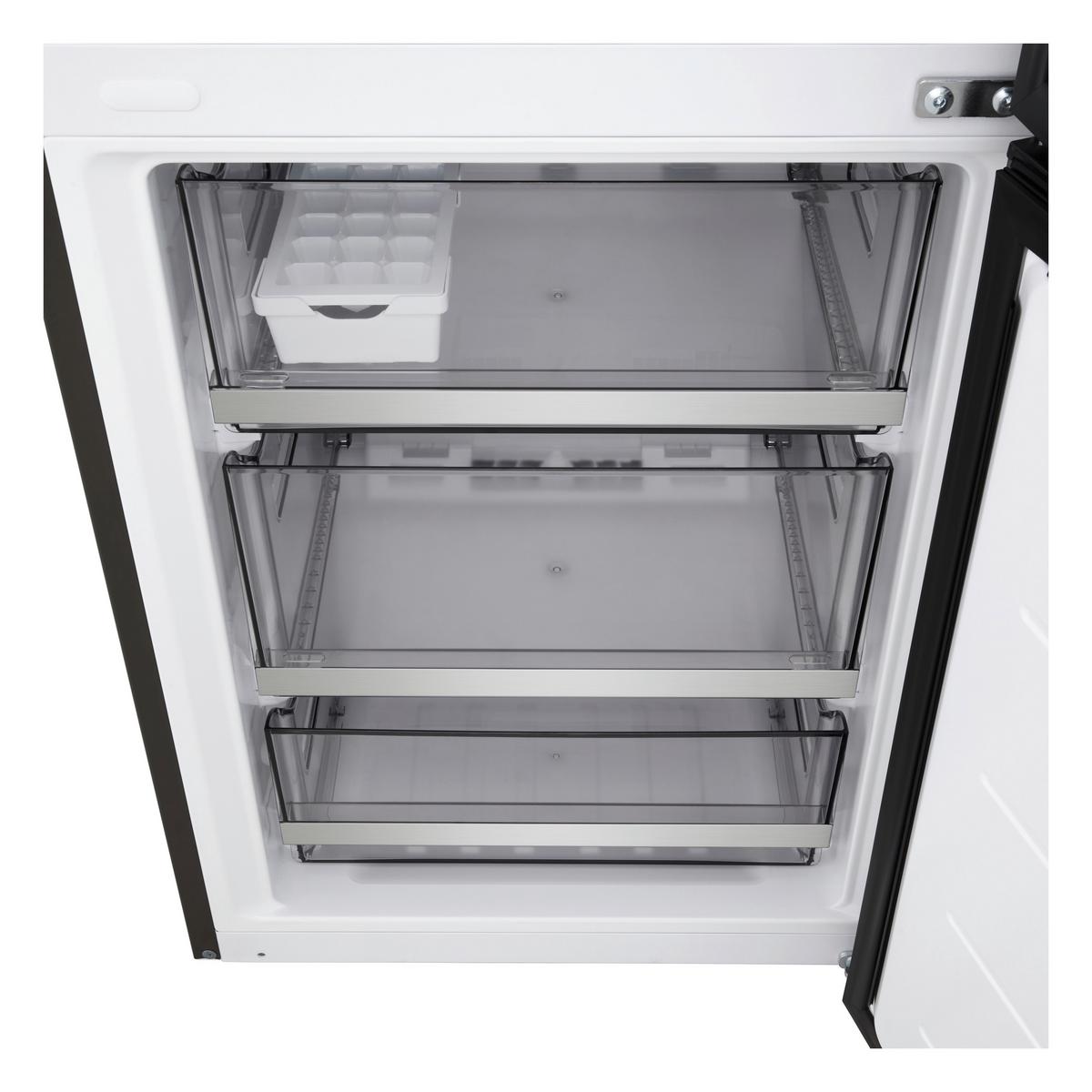 Kühl-Gefrier-Kombination GBBS7 26AEV, EEKL: A - Schwarz, Basics, Metall (59,7/203/67,4cm) - LG