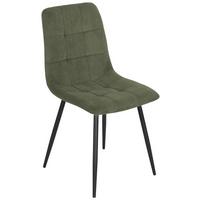 STOLIČKA NINO - čierna/zelená, Modern, kov/drevo (45/87/57cm) - Mömax