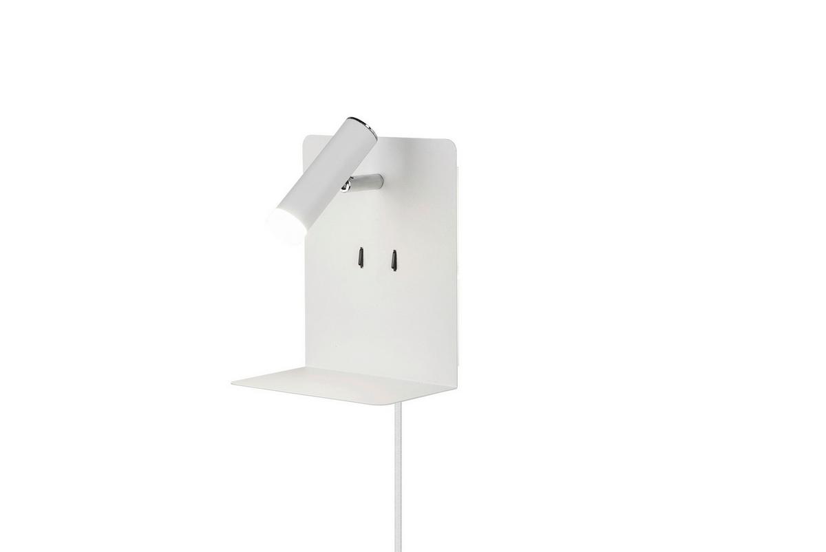 LED-Wandleuchte 222570231 Element - Weiß, Basics, Metall (20/16/14cm) - Trio Leuchten