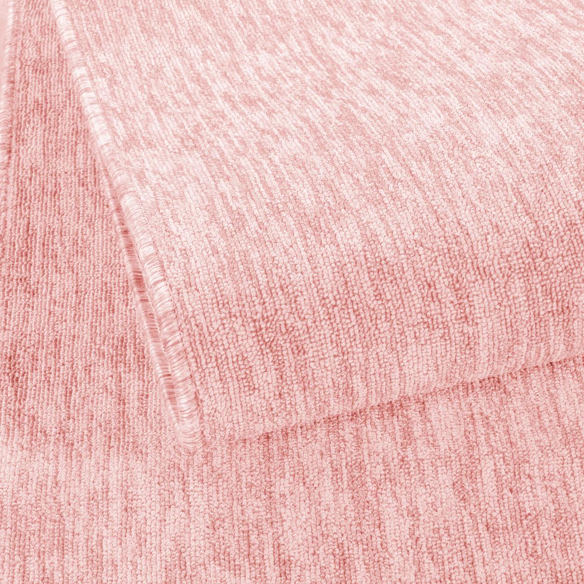 Flachwebteppich Nizza - Rosa, Design, Textil (160/160cm) - Novel