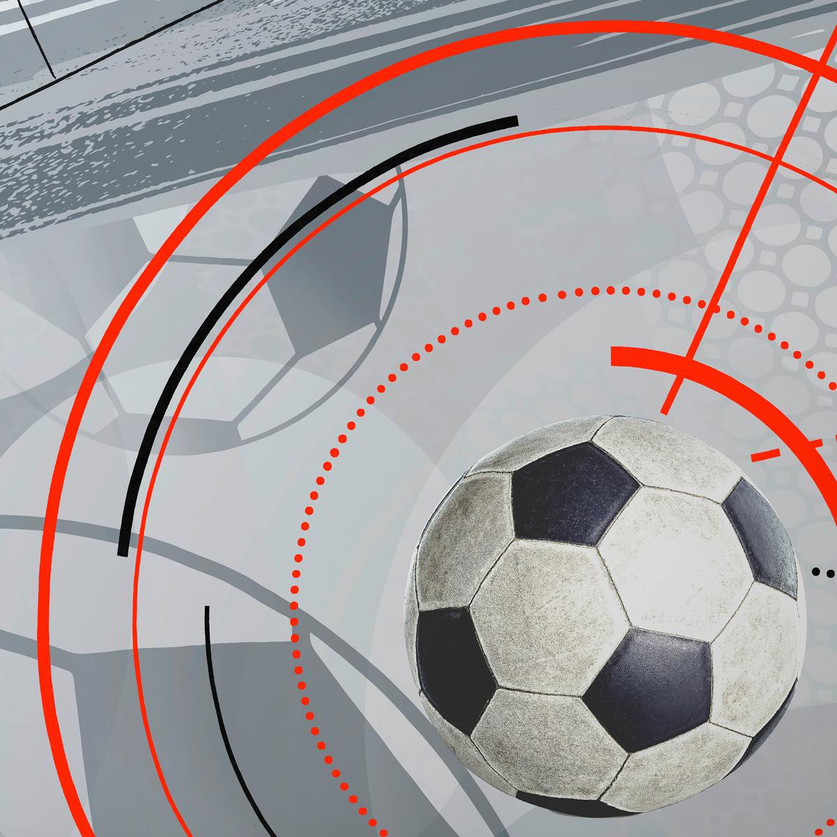 Bettwäsche Football - Multicolor, KONVENTIONELL, Textil - BUNINO