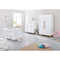 Babyzimmer 103415x Riva - Eschefarben/Weiß, Design, Holzwerkstoff - Pinolino