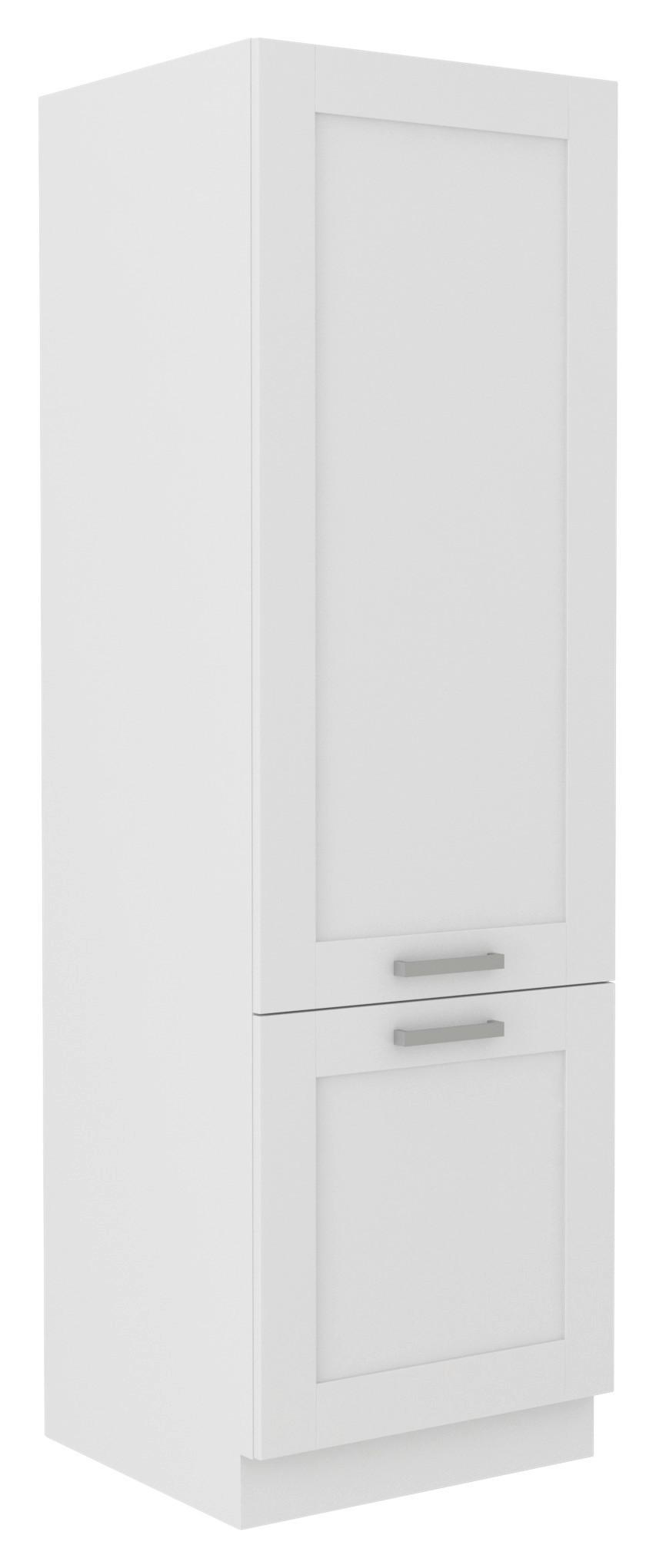 SKRINKA NA RIAD LUISA        GE50 - biela/strieborná, Romantik / Landhaus, kov/kompozitné drevo (50/200/57cm) - Ondega