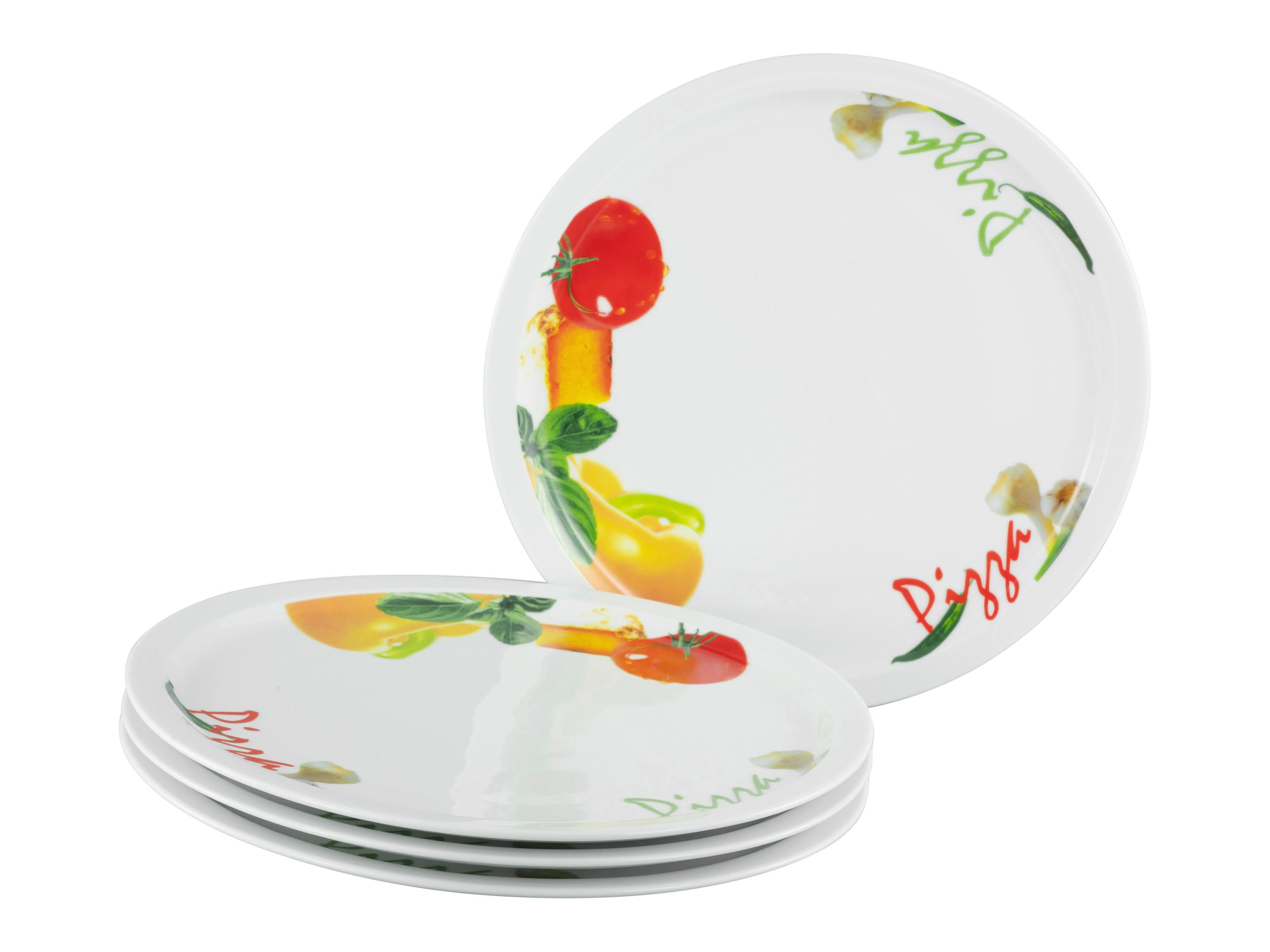 Pizzateller Milano Pizza Keramik, Multicolor - Multicolor, Basics, Keramik (30cm) - Creatable