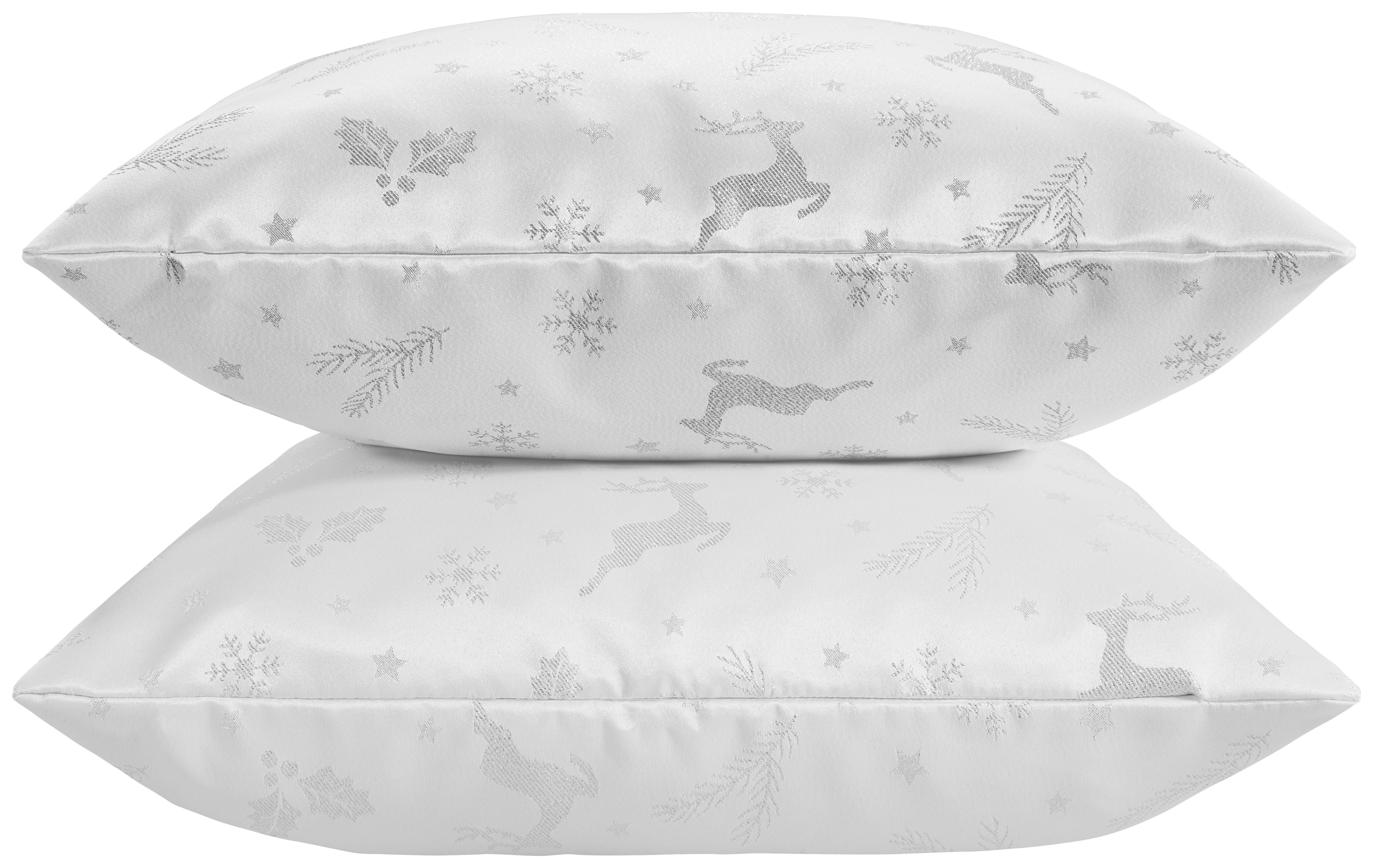 Zierkissen Lappland - Weiß, ROMANTIK / LANDHAUS, Textil (45/45cm) - James Wood