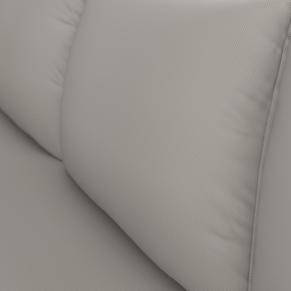 JÍDELNÍ TERASOVÁ SOUPRAVA SELENA - černá/světle šedá, Moderní, kov/textil (258/66/72cm) - Bessagi Garden