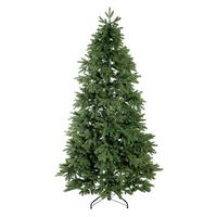 WEIHNACHTSBAUM ROSWELL - Grün, Basics, Kunststoff/Metall (122/210cm)