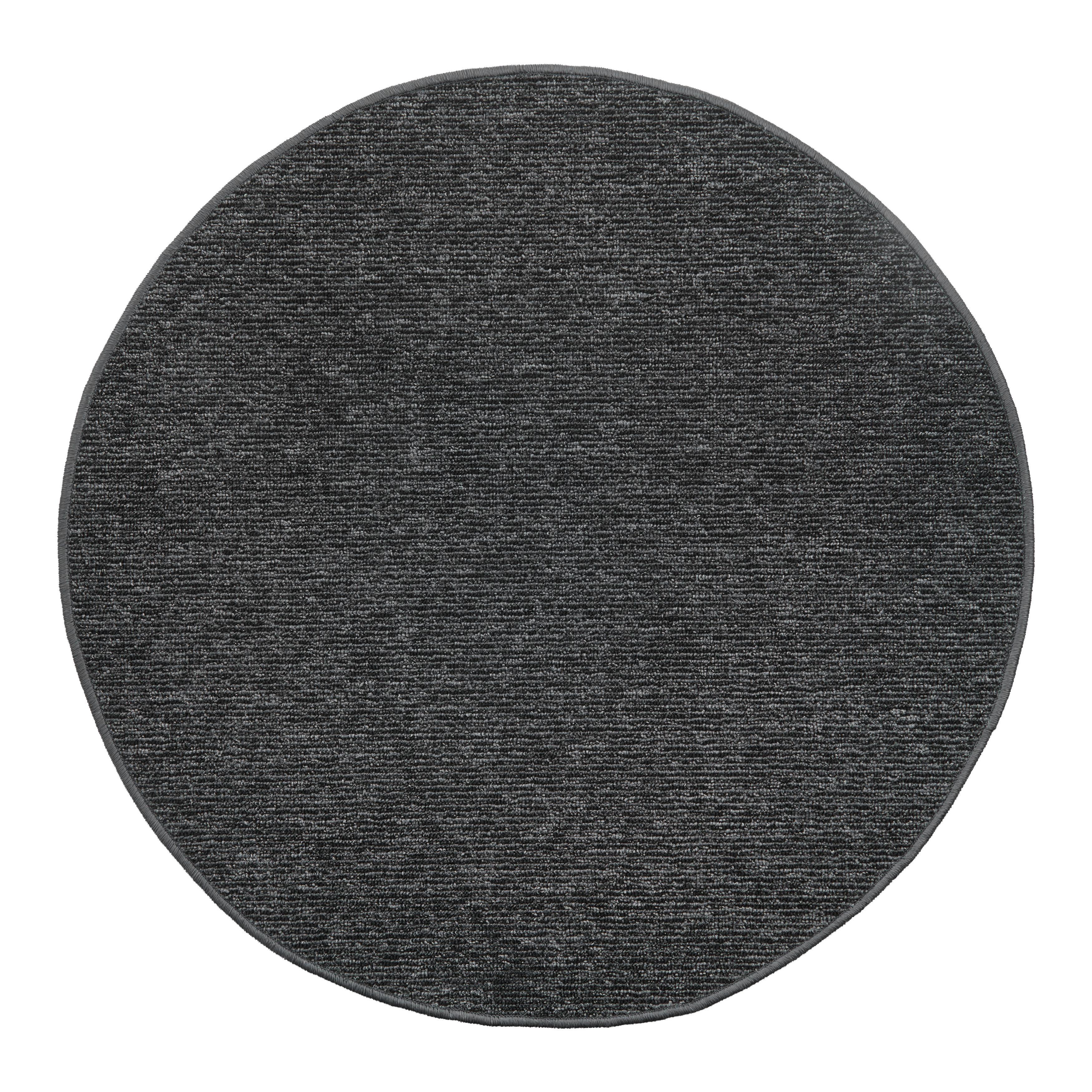 KOBEREC TKANÝ NA PLOCHO Alex 1, p: 80cm - antracitová, Konvenční, textil (80cm) - Modern Living