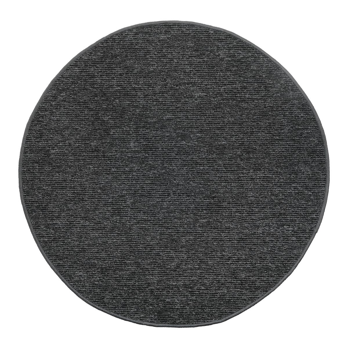 PLOCHO TKANÝ KOBEREC Alex 1, p: 80cm - antracitová, Konventionell, textil (80cm) - Modern Living
