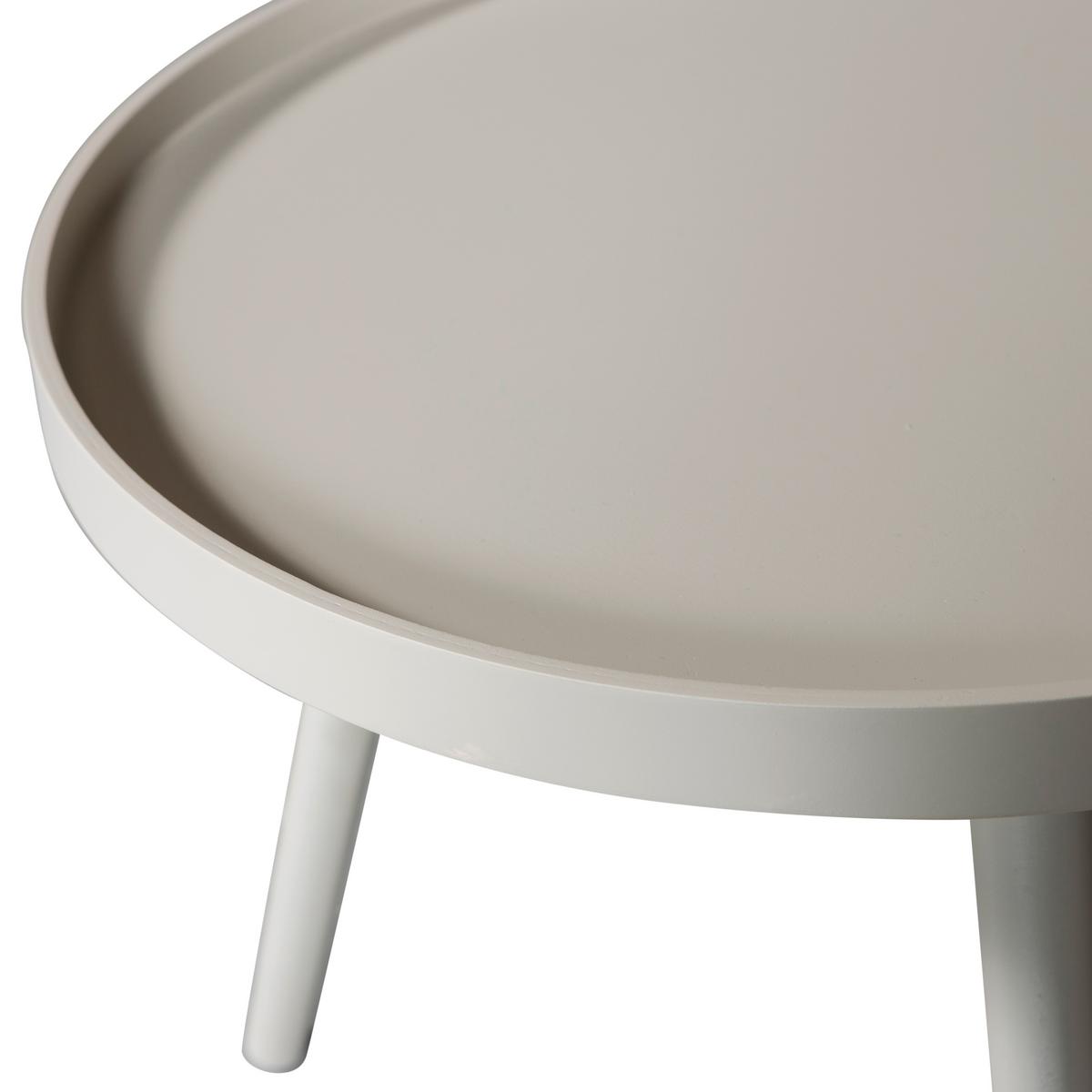 Beistelltisch Mesa Sandfarben L: 45 cm - Sandfarben, Design, Holz/Holzwerkstoff (45/45/45cm) - Livetastic