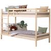 Etagenbett Rene Kiefer Massiv 90 Cm M. Leiter - Naturfarben, MODERN, Holz (90/200cm) - MID.YOU
