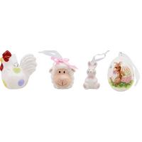 Dekohänger Wela - Multicolor/Weiß, KONVENTIONELL, Keramik - Luca Bessoni