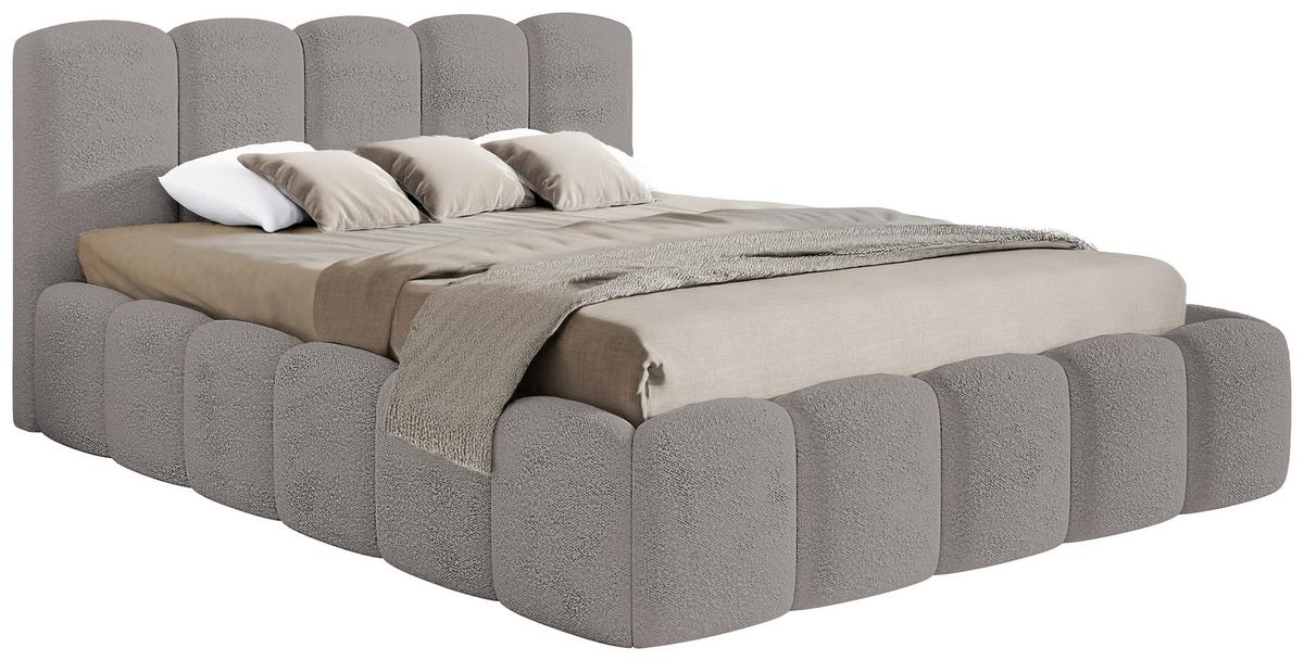 Polsterbett Artamide Grau Lf: 140x200 Cm - Grau, MODERN, Holz/Textil (140/200cm) - Livetastic