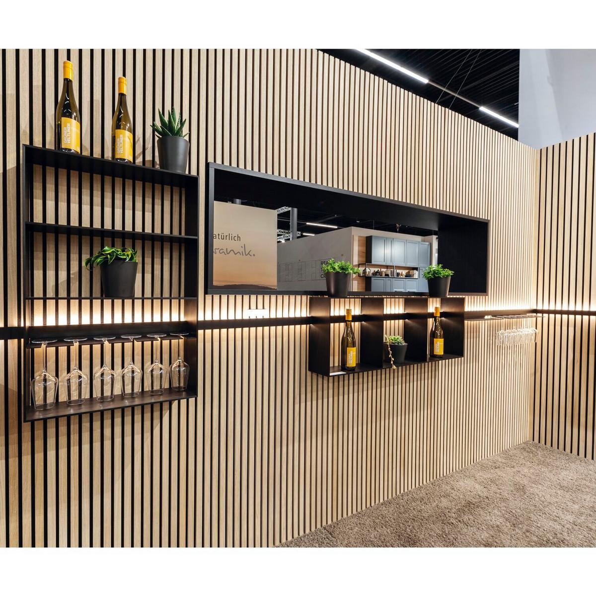 Akustikpaneel Eiche Roh Ca. 60x260x2 Cm - MODERN, Holz (60/260/2cm)