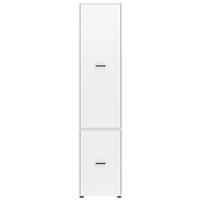 Kleiderschrank Kivo Weiß, B: 45 cm - Weiß, Basics, Holzwerkstoff (45/199,6/52,1cm)